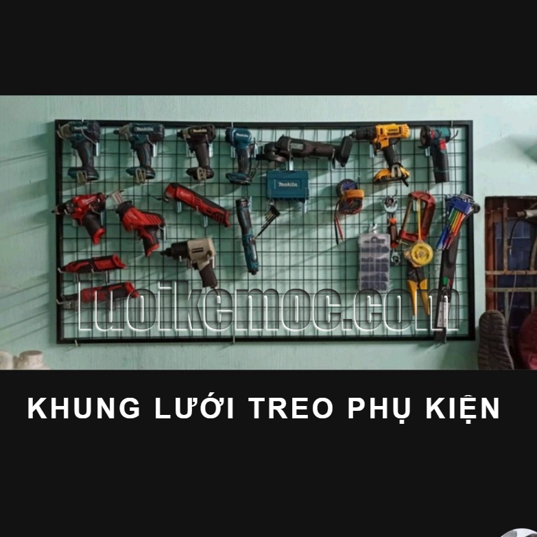 REVIEW KHUNG LƯỚI TREO PHỤ KIỆN