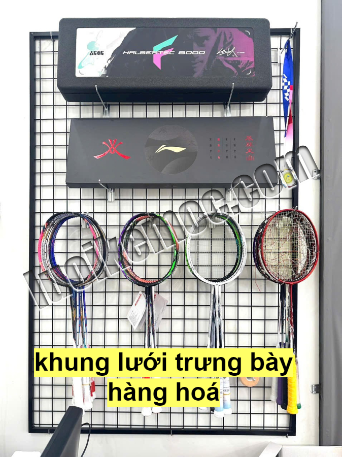 REVIEW KHUNG LƯỚI TRƯNG BÀY HÀNG HOÁ - LUOIKEMOC