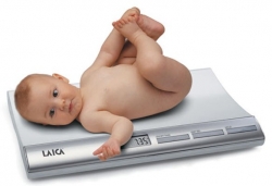 Cân trẻ sơ sinh điện tử Laica Ps3001