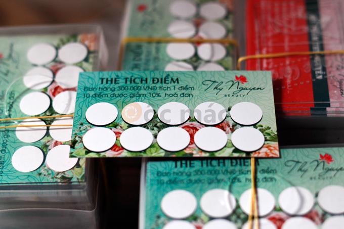 Hình ảnh thành phẩm in ấn Thy Nguyễn Beauty - Độc Mác Shop