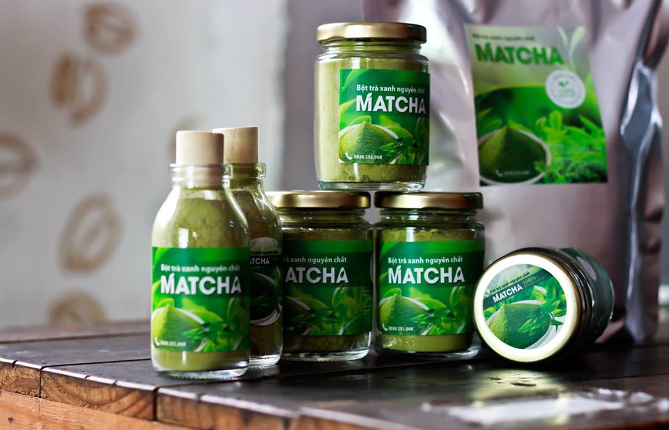 Bột trà xanh nguyên chất Matcha Ôlong