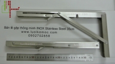 Bản lề gập thông minh INOX Stainless Steel 35cm