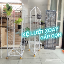 Kệ Xoay Gấp Gọn