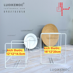 Giá Để Thớt, Dĩa, Nắp Nồi... Kích thước: 16*12*20 cm