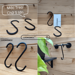 Móc Treo Chữ S Lớn - LUOIKEMOC 
