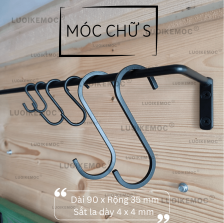 Móc Treo Chữ S Lớn - LUOIKEMOC 