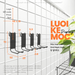 Móc Treo Lưới Đôi - LUOIKEMOC