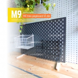 RỔ TREO PEGBOARD LỖ DÀI M9