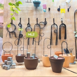Giá đỡ trang trí chậu, cố định cho cây leo - Mã: ML02 