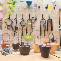 Giá đỡ trang trí chậu, cố định cho cây leo - Mã: ML04