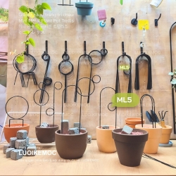 Giá đỡ trang trí chậu, cố định cho cây leo - Mã: ML05