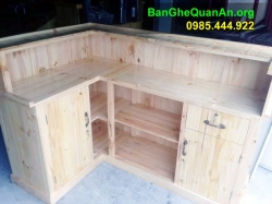 Quầy bar gỗ pallet QB04