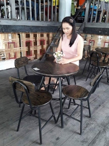 Bàn ghế khung sắt rẻ đẹp tại Việt Trì Phú Thọ