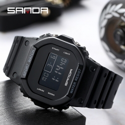 Đồng hồ Thể Thao Nam Nữ SANDA Mặt Vuông Chính Hãng - 293